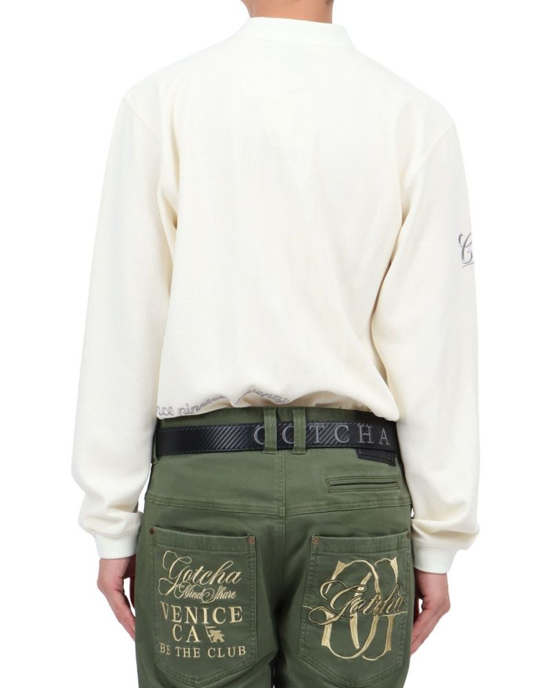 クリーム：174cm62kg(Lサイズ着用)