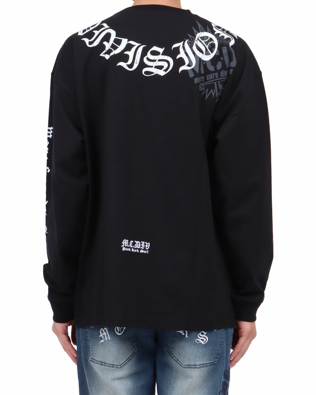 ブラック：174cm62kg(Lサイズ着用)