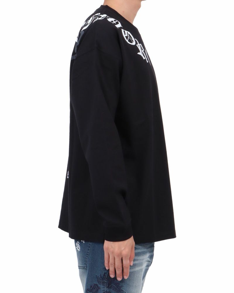 MCD] アラウンド ザ ネック ロゴ ロンT | PEET ONLINE STORE