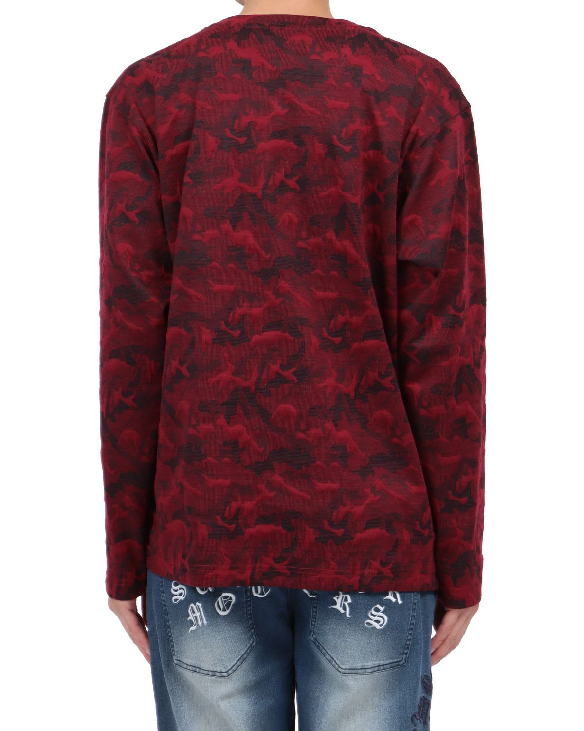 レッド：174cm62kg(Lサイズ着用)