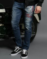 インディゴ：186cm(Lサイズ着用)