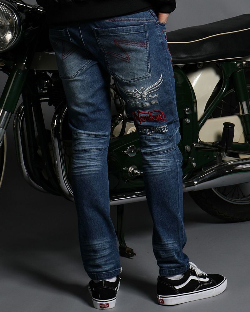 インディゴ：186cm(Lサイズ着用)