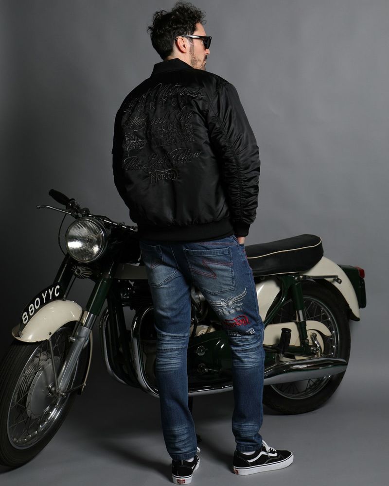 インディゴ：186cm(Lサイズ着用)