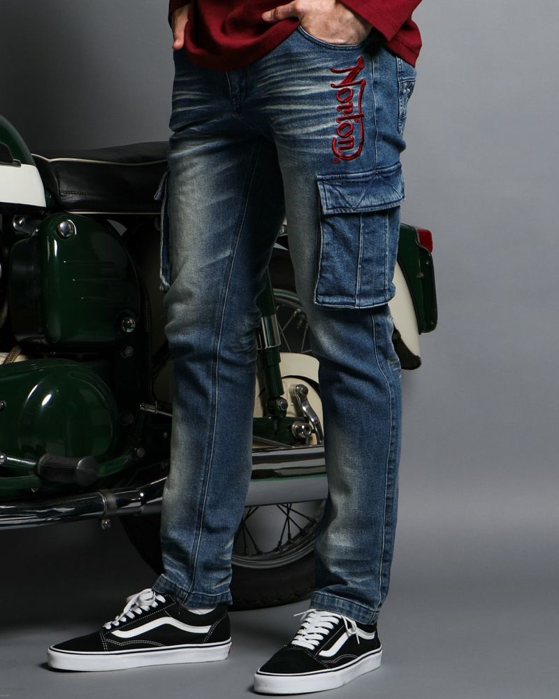 インディゴ：186cm(Lサイズ着用)