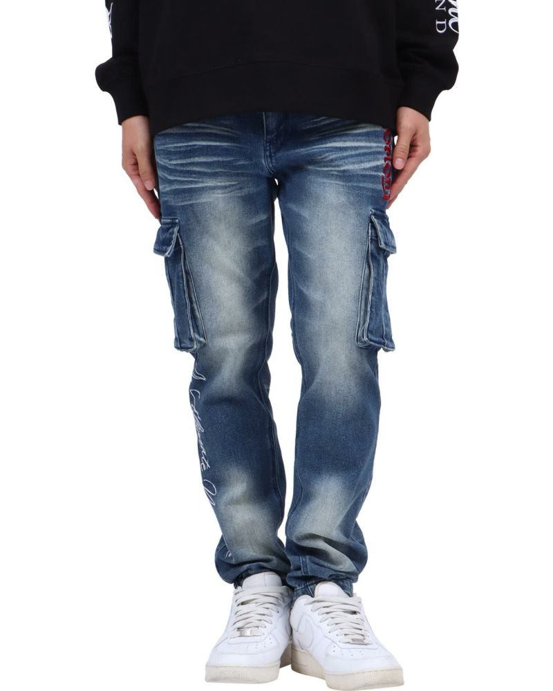 インディゴ：174cm62kg(Lサイズ着用)