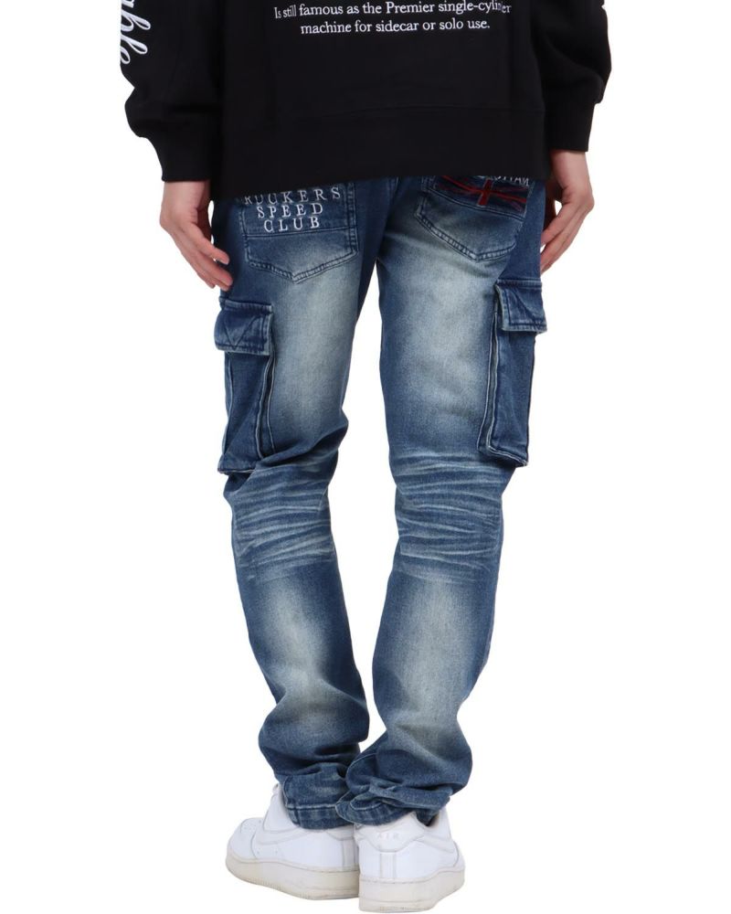 インディゴ：174cm62kg(Lサイズ着用)