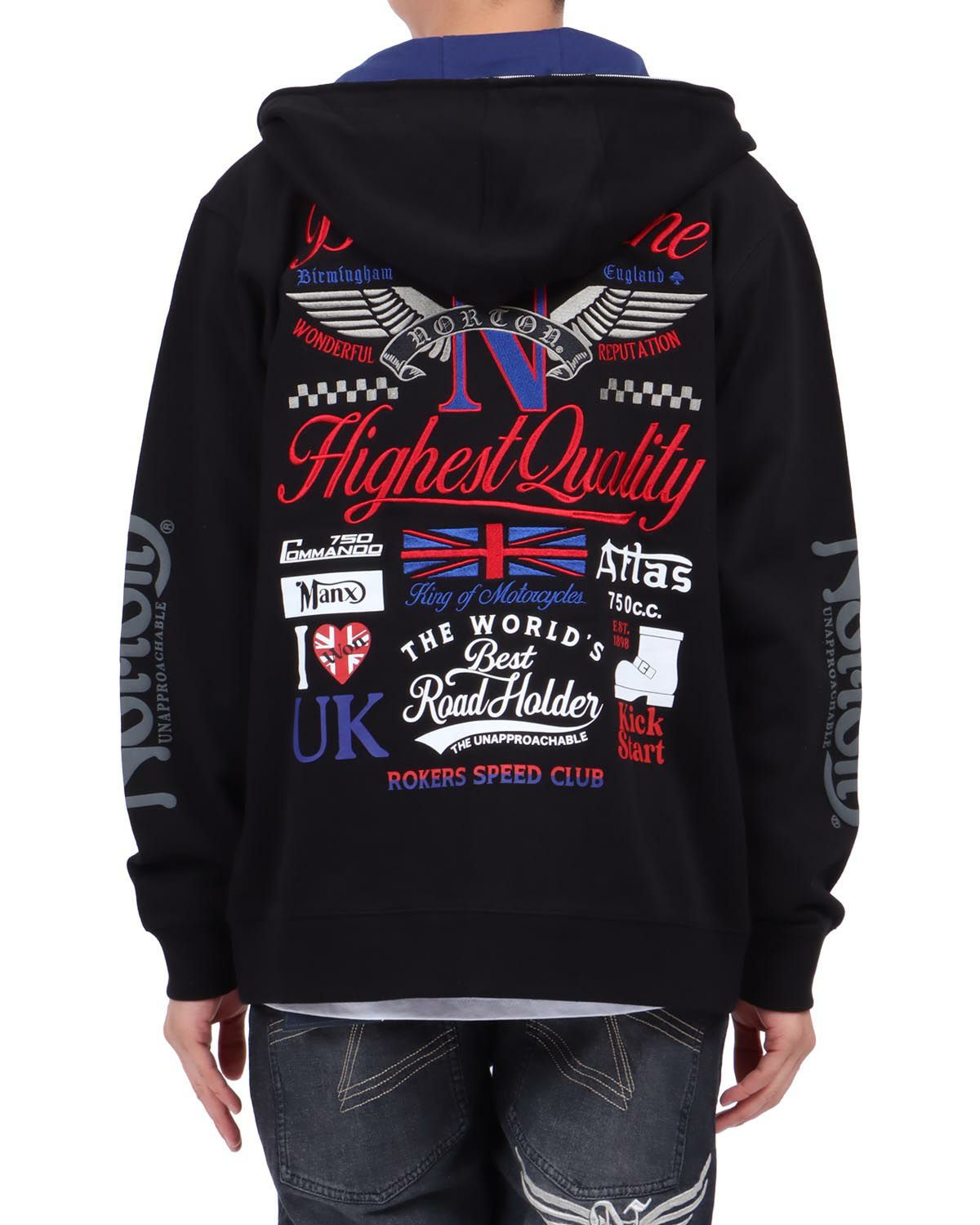 ブラック：174cm62kg(Lサイズ着用)