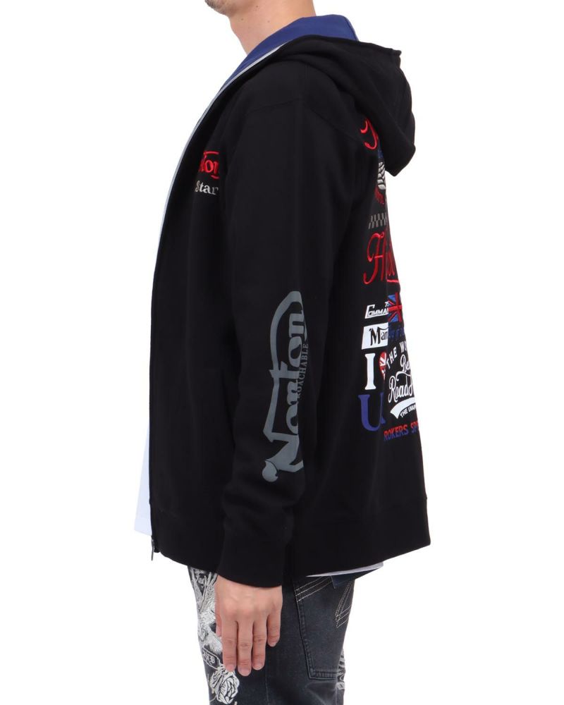 ブラック：174cm62kg(Lサイズ着用)