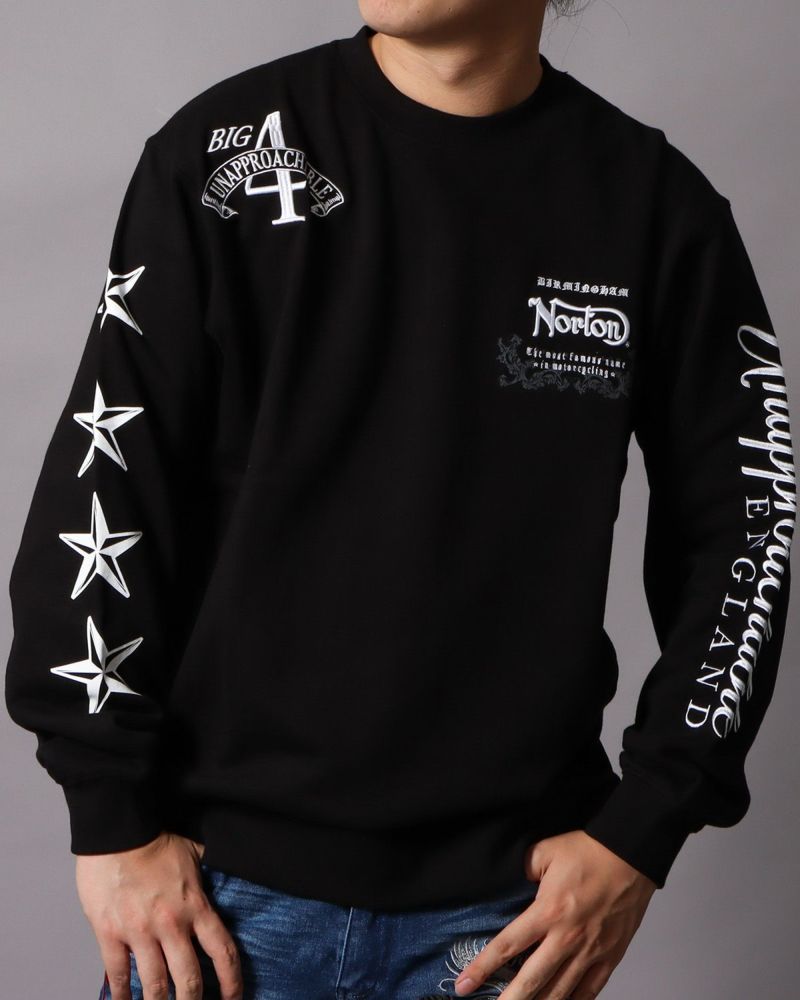 ブラック：178cm/75kg(Lサイズ着用)