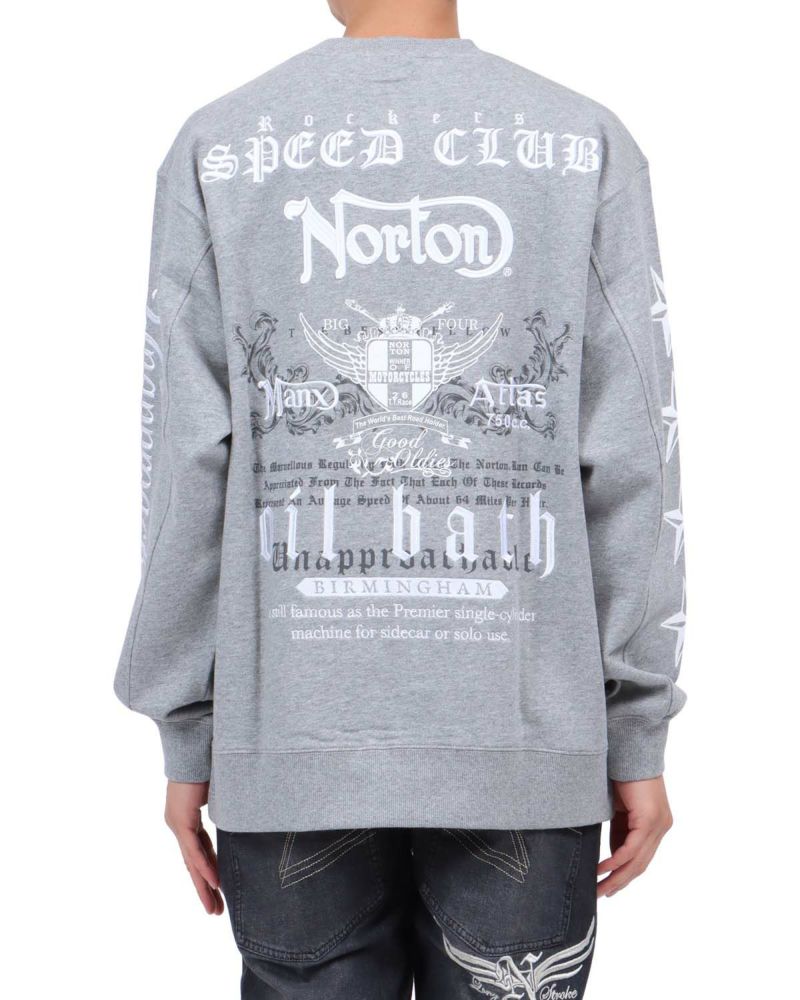 杢グレー：174cm62kg(Lサイズ着用)