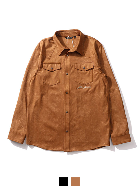 KARL KANI　カールカナイ　本革　レザージャケット　アメリカ製　赤　XL 中古・古着通販】KARL KANI (カールカナイ) スタジャン レッド
