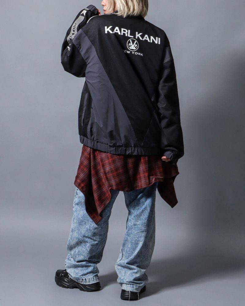 Karl Kani] ナイロン メッシュ トラックジャケット | PEET ONLINE STORE