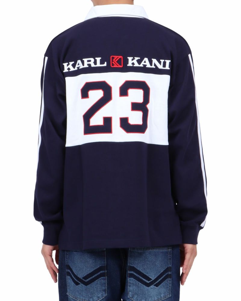 ネイビー：174cm62kg(Lサイズ着用)