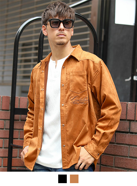 キャメル：180cm/70kg(Lサイズ着用)