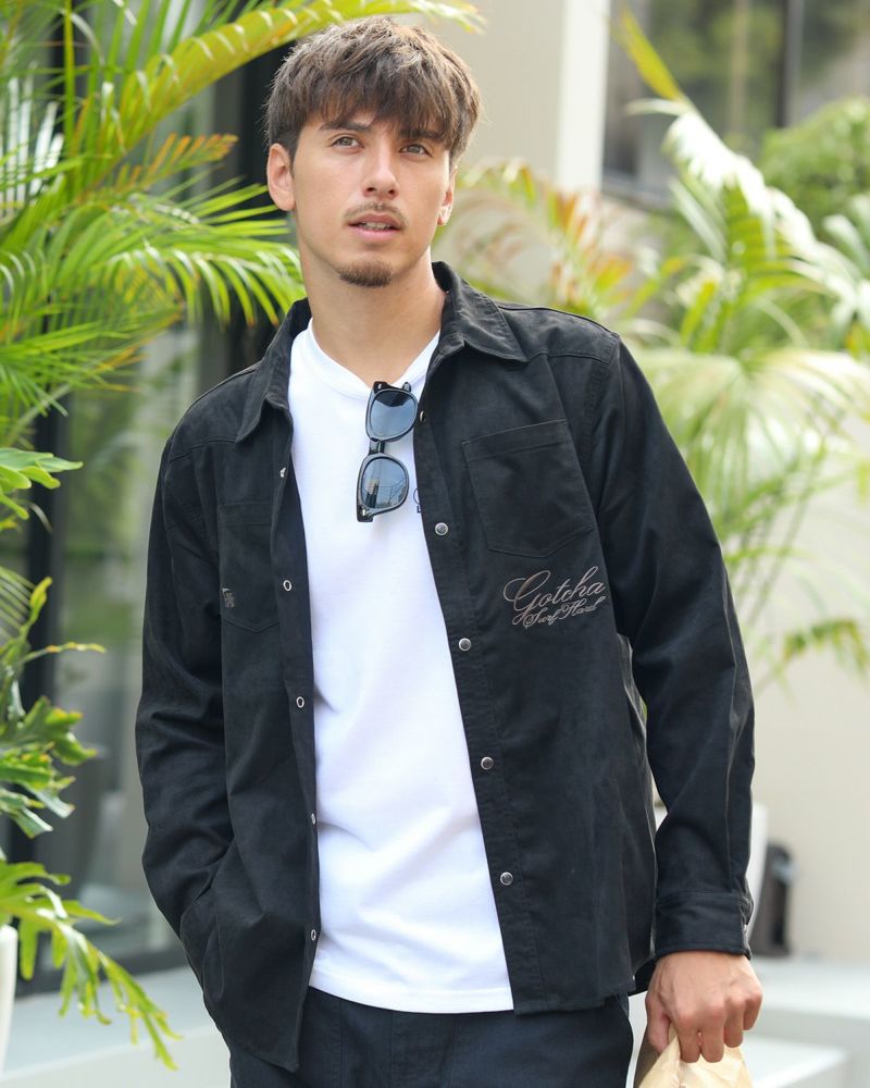 ブラック：180cm/70kg(Lサイズ着用)