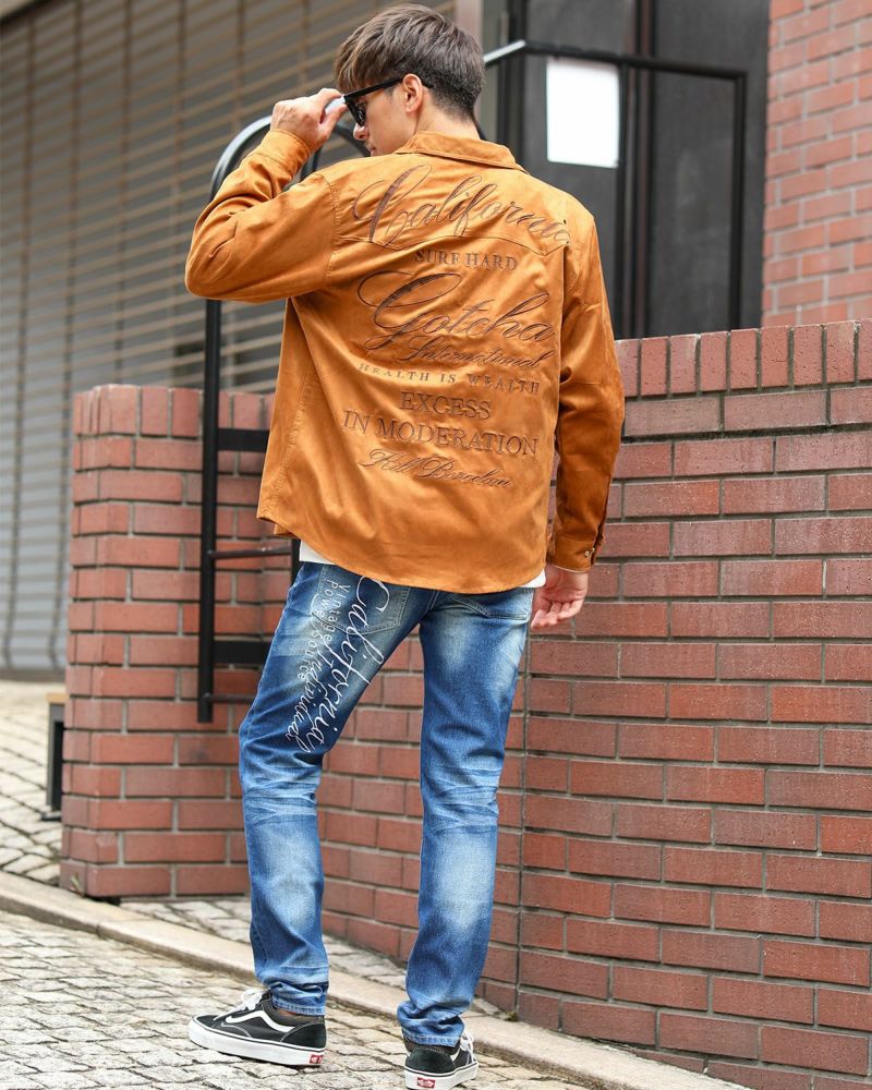 キャメル：180cm/70kg(Lサイズ着用)