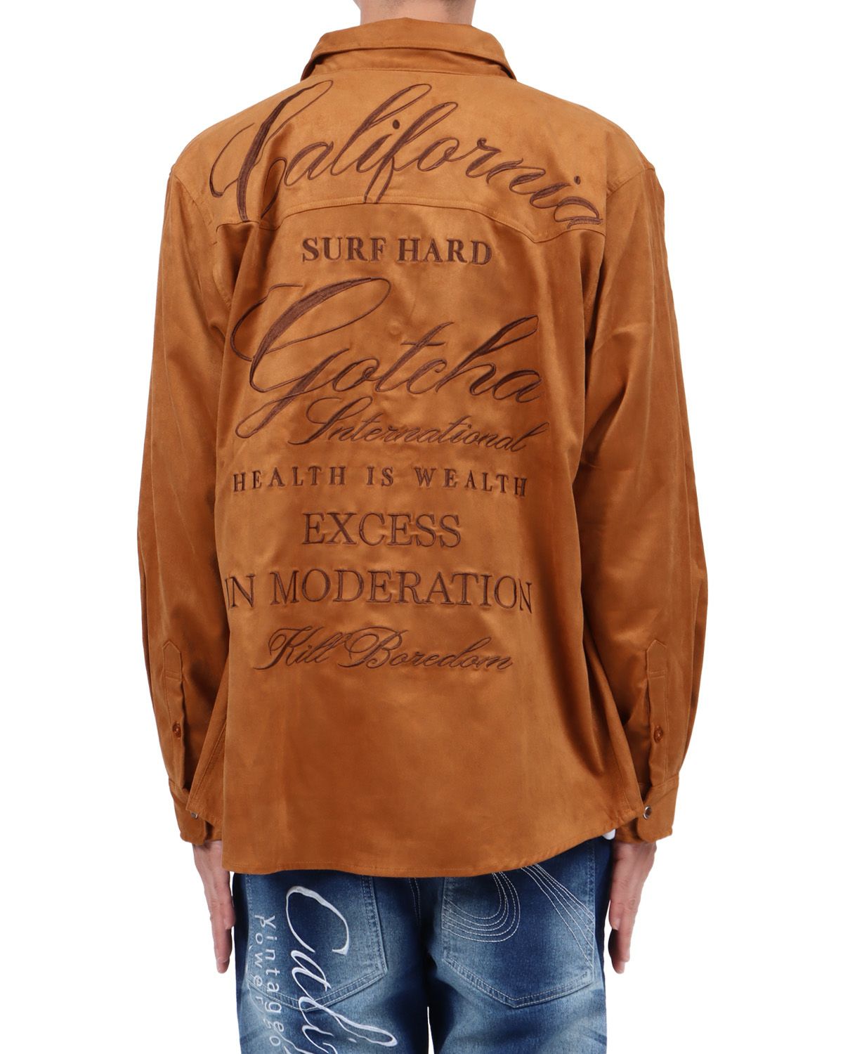 キャメル：174cm62kg(Lサイズ着用)