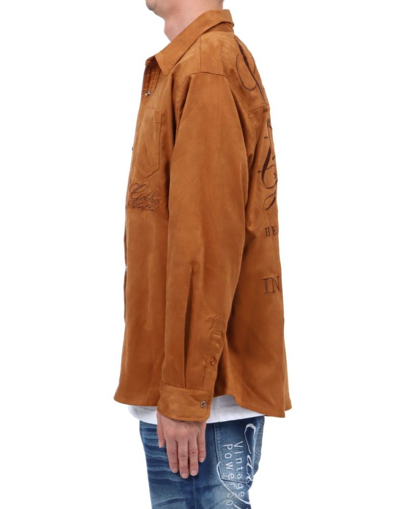 キャメル：174cm62kg(Lサイズ着用)