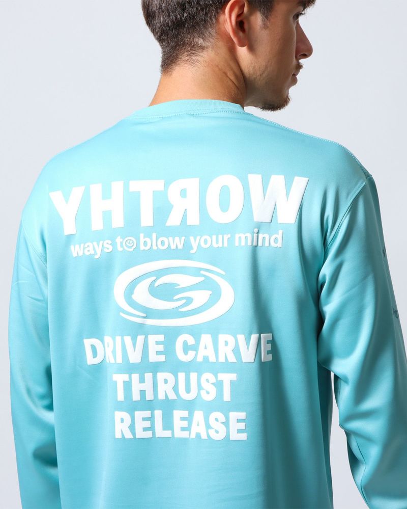 アップルグリーン：180cm/70kg(Lサイズ着用)