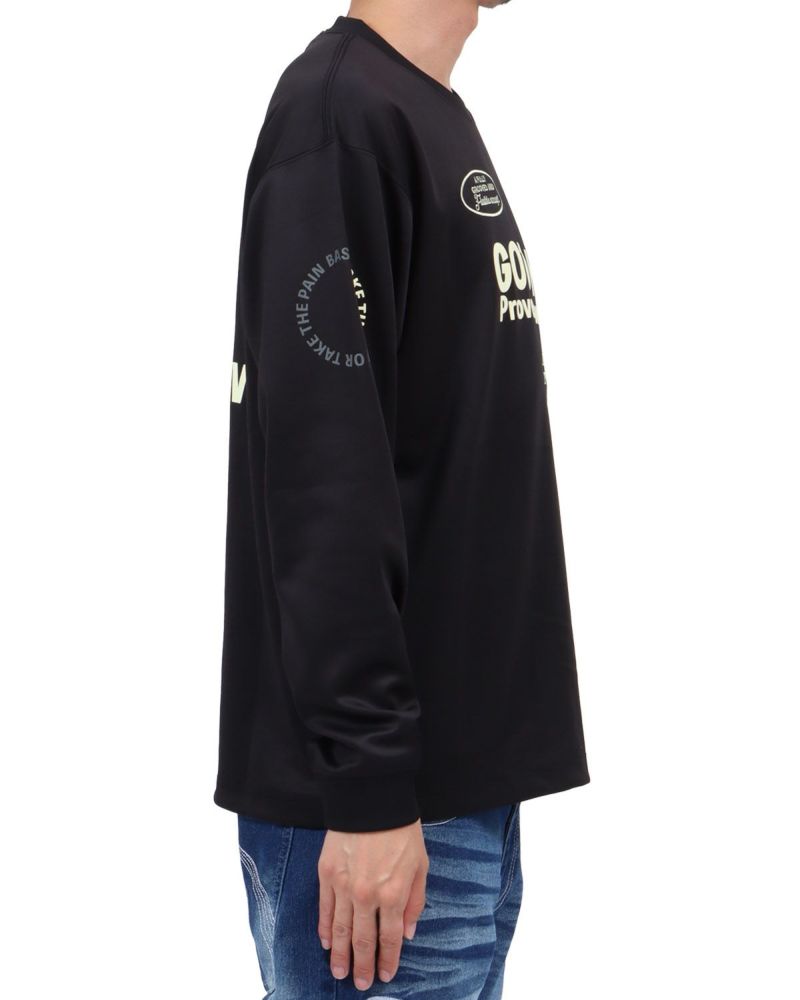 ブラック：174cm62kg(Lサイズ着用)