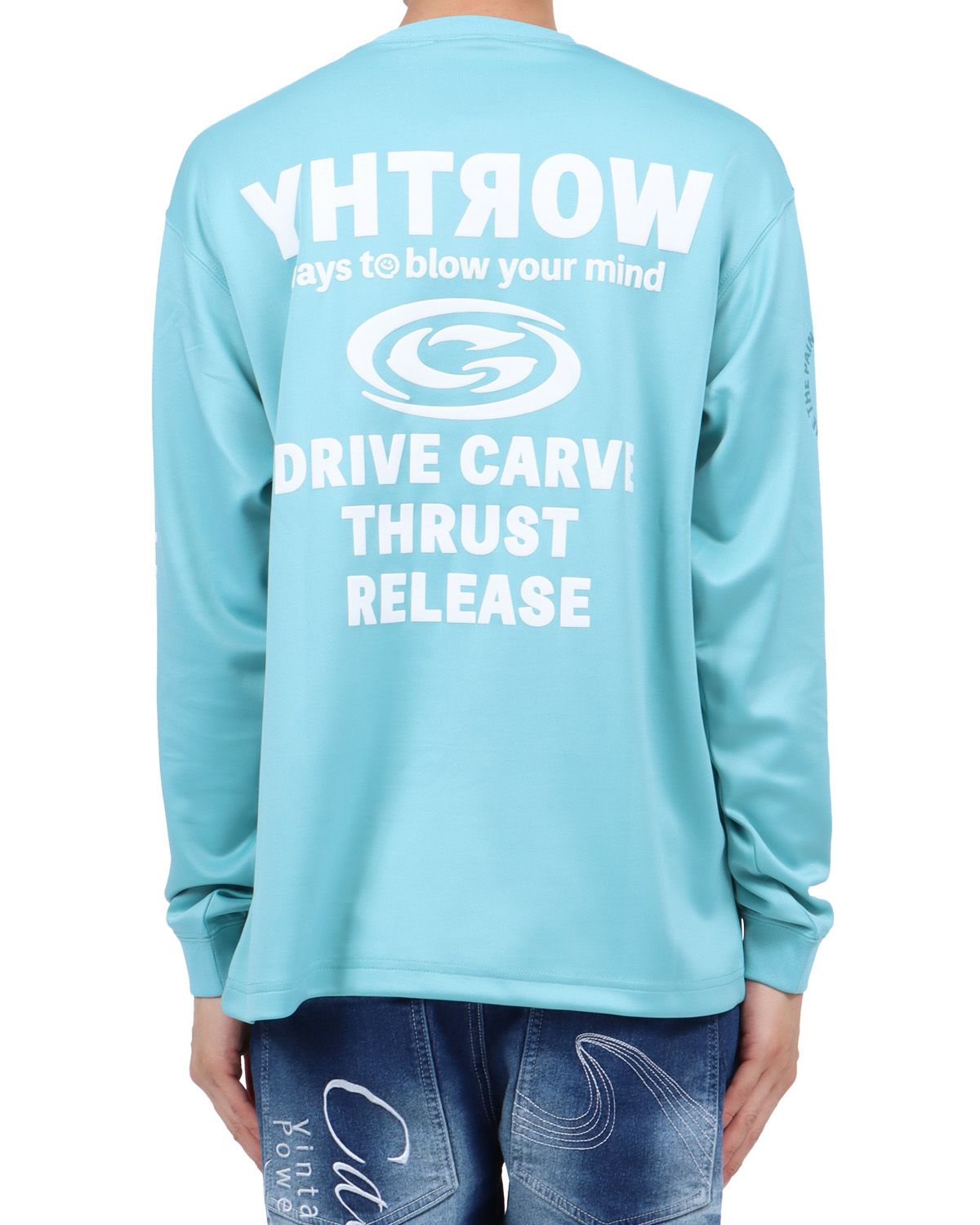 アップルグリーン：174cm62kg(Lサイズ着用)