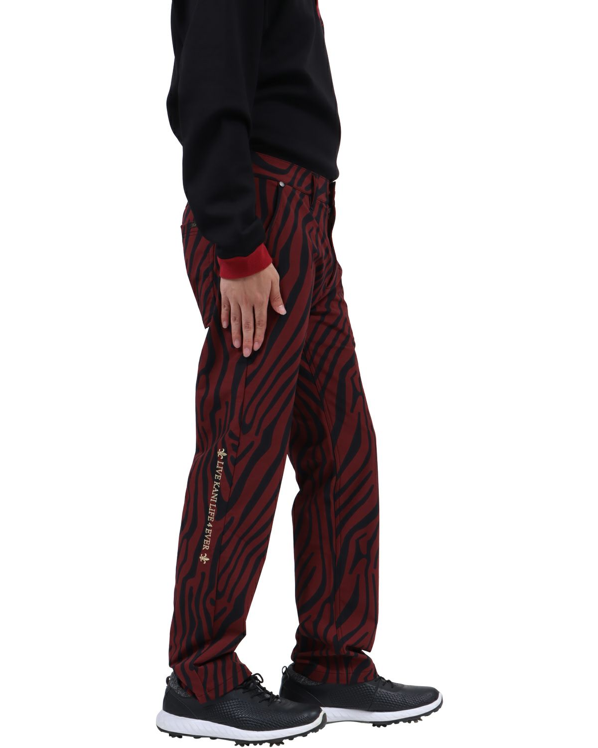 レッド：173cm63kg(Lサイズ着用)