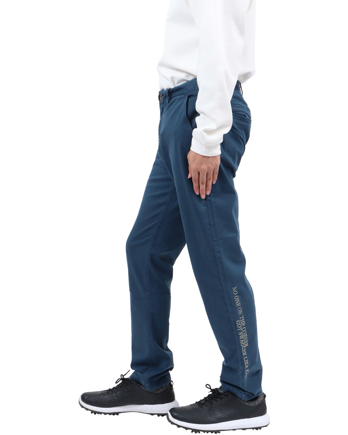 ブルー：173cm63kg(Lサイズ着用)