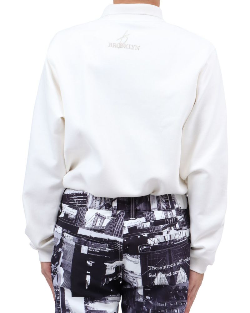 ホワイト：173cm63kg(Lサイズ着用)