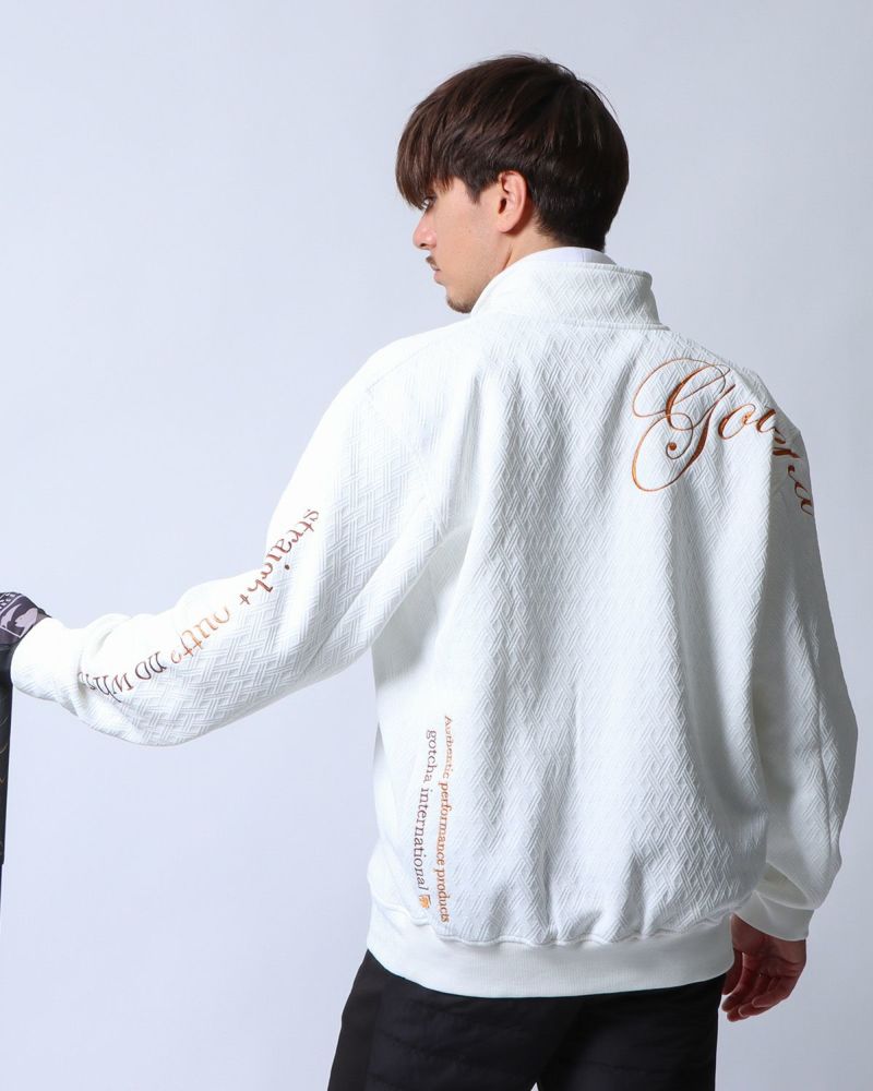 ホワイト：180cm/70kg(Lサイズ着用)