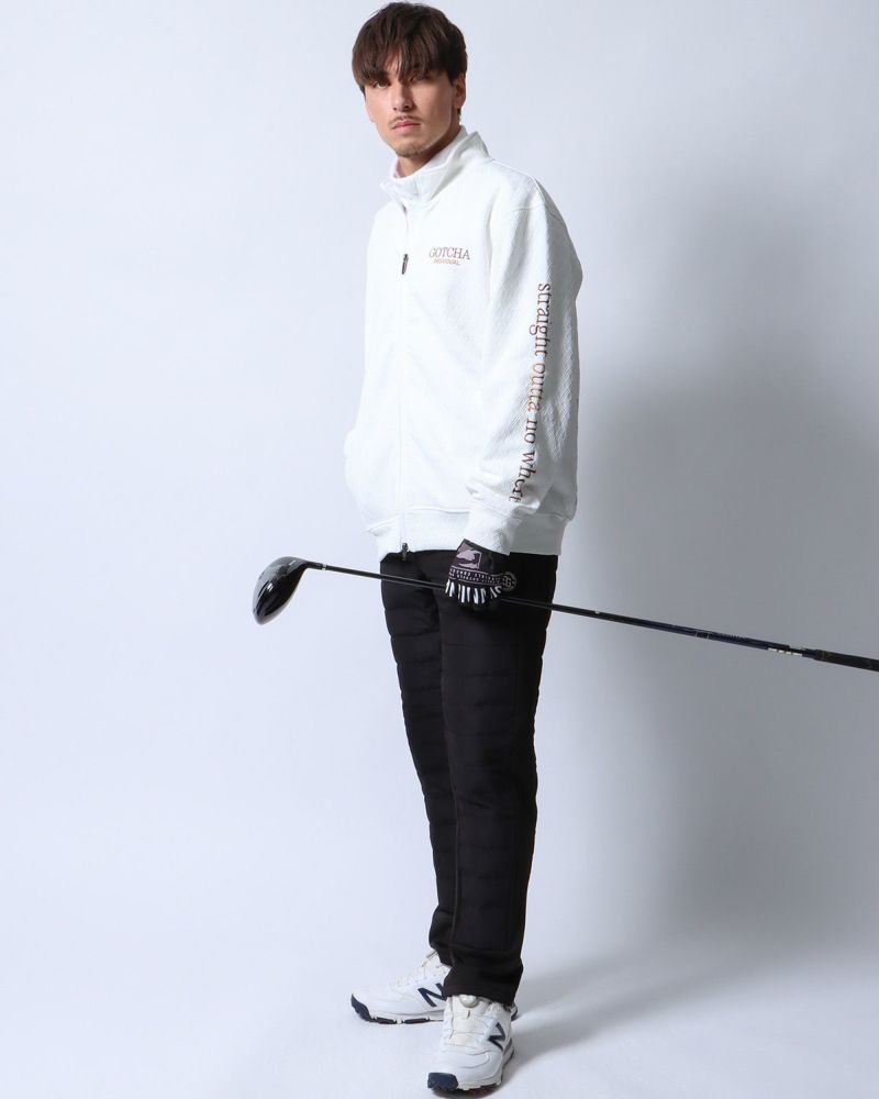 ホワイト：180cm/70kg(Lサイズ着用)