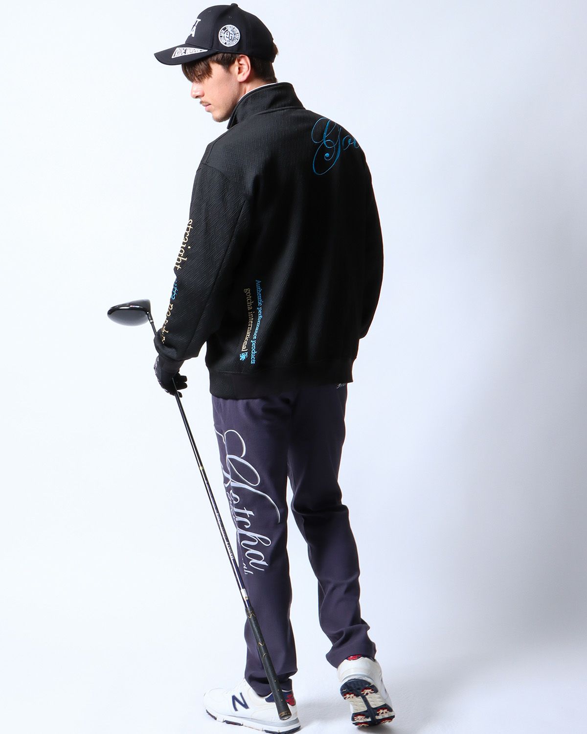 ブラック：180cm/70kg(Lサイズ着用)