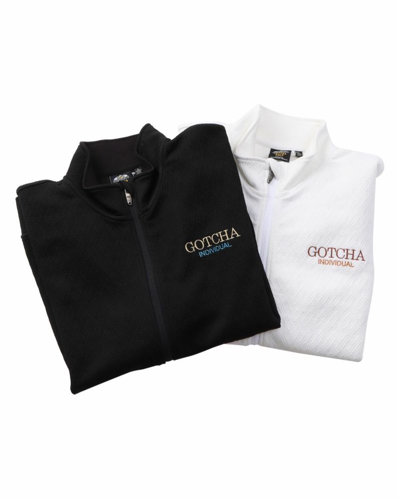 Gotcha Golf ジャンパー　ブラック　ジャケット 楽天市場】アウトレット!!ガッチャゴルフ ロゴ刺繍 裏シャギー