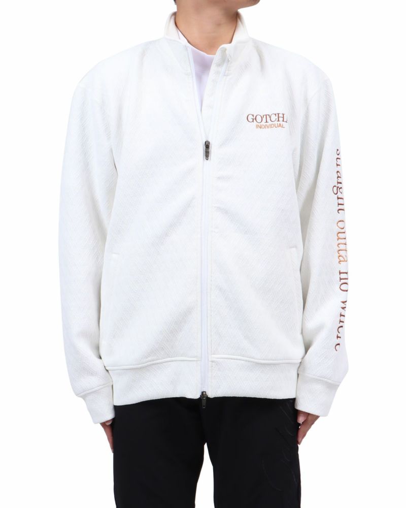 ホワイト：173cm63kg(Lサイズ着用)