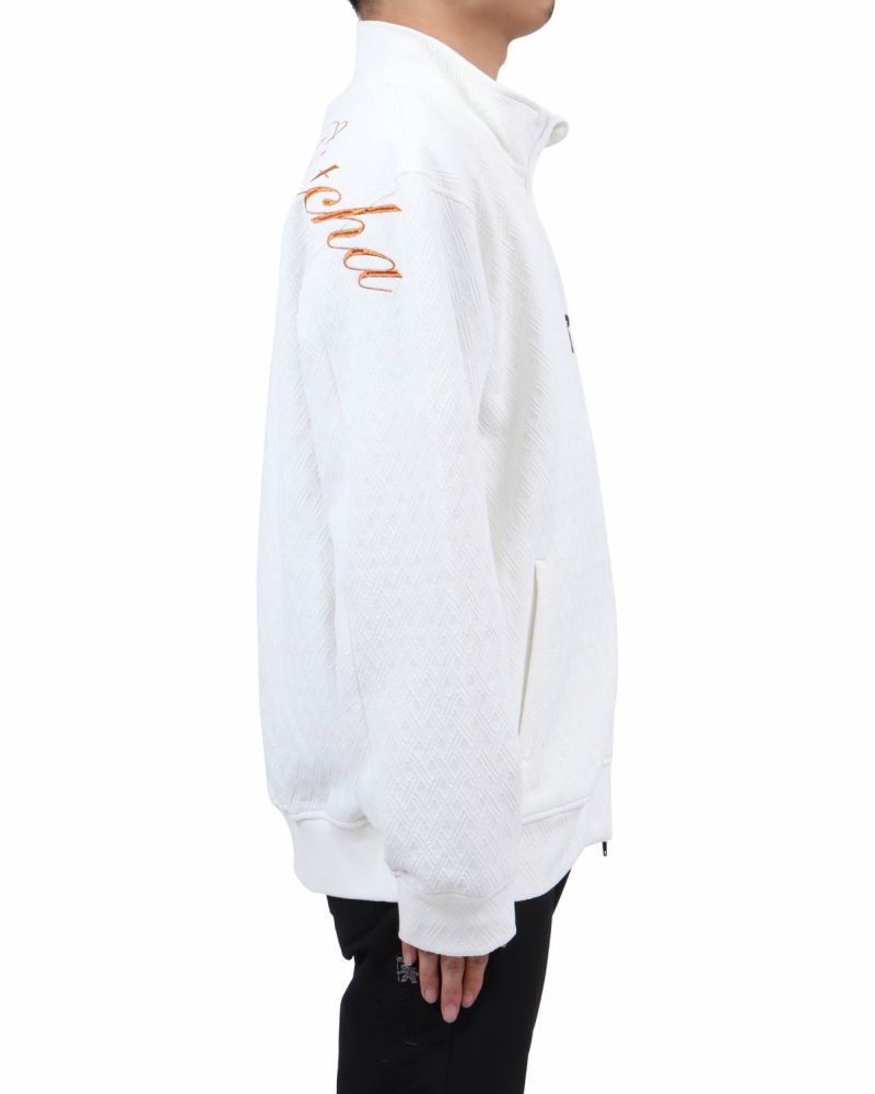 ホワイト：173cm63kg(Lサイズ着用)