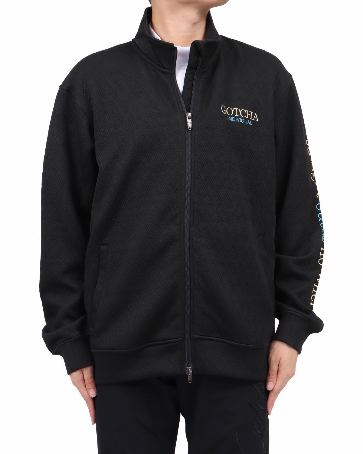 ブラック：173cm63kg(Lサイズ着用)