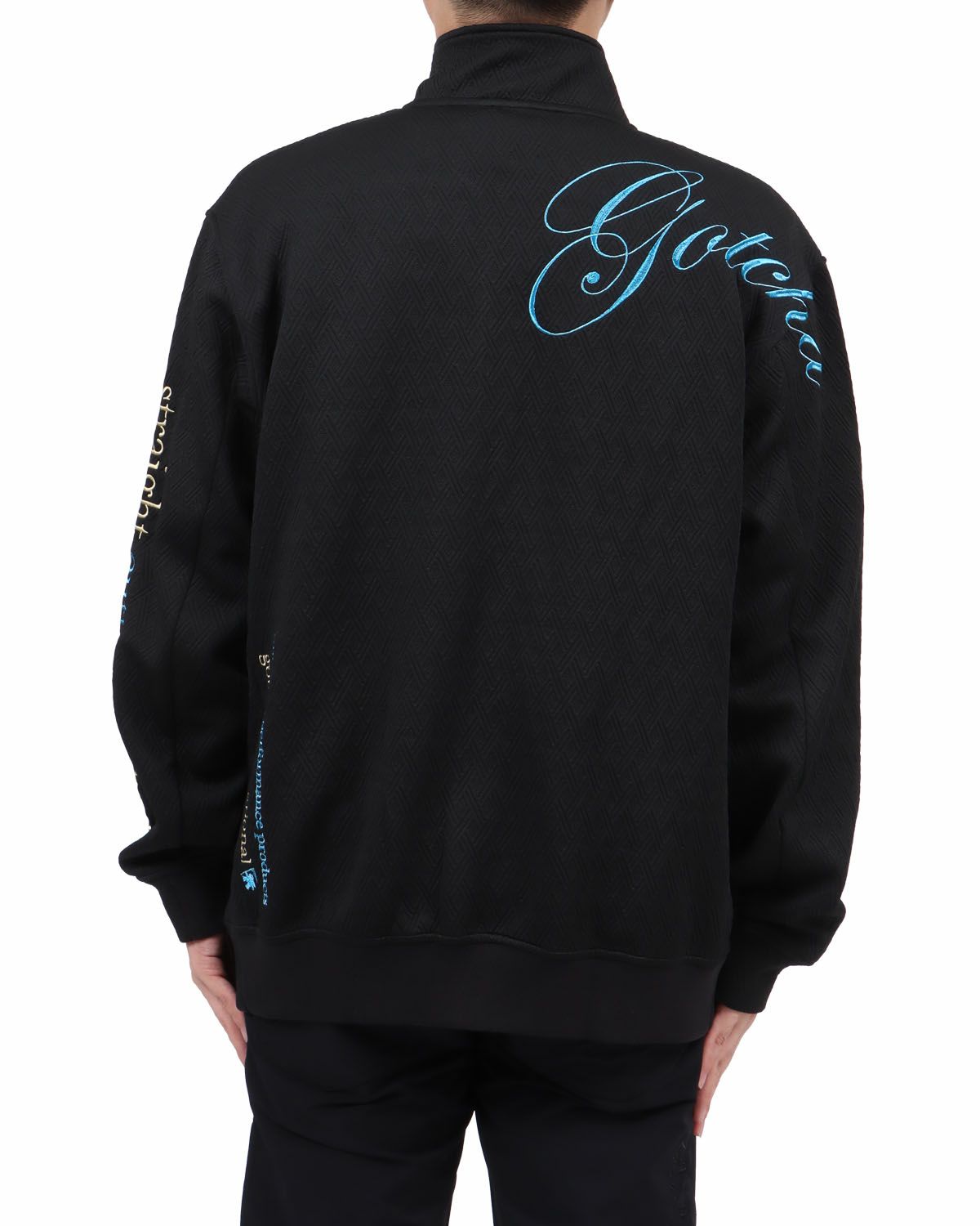 ブラック：173cm63kg(Lサイズ着用)