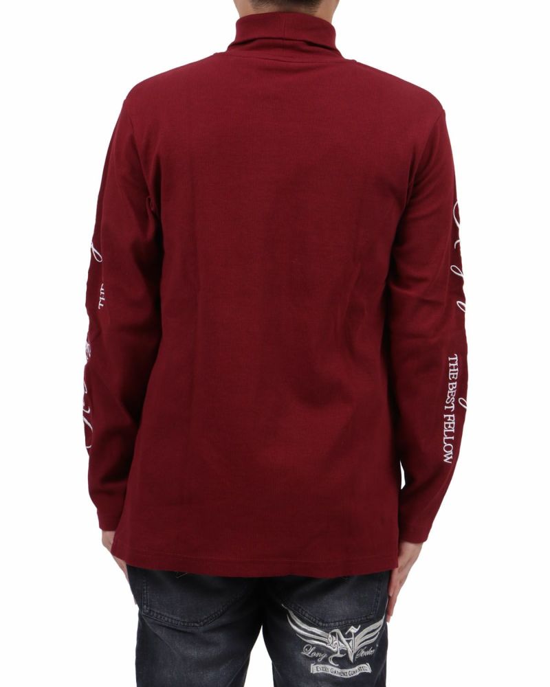 ダークレッド：173cm63kg(Lサイズ着用)