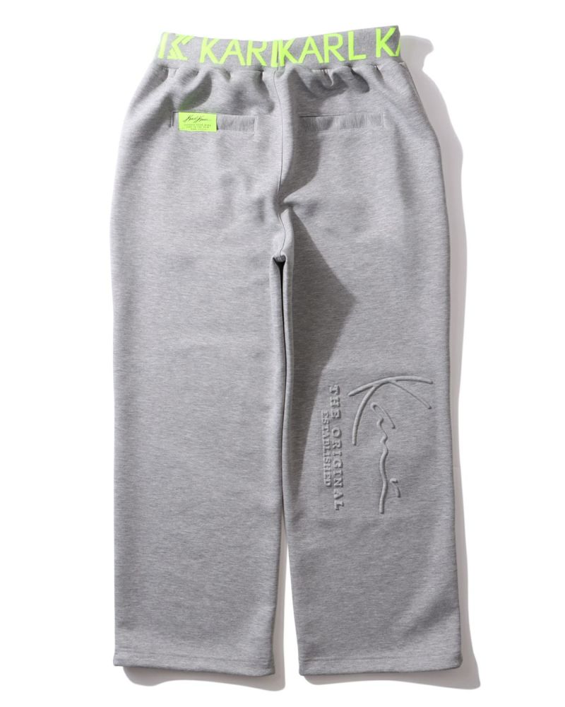 Karl Kani] ネオン ポイント ダンボールニット イージーパンツ | PEET