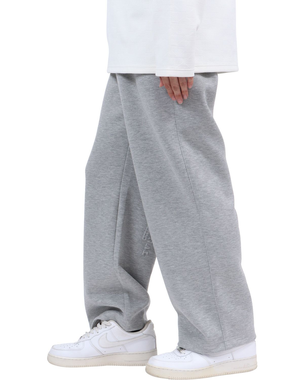 杢グレー：173cm63kg(Lサイズ着用)