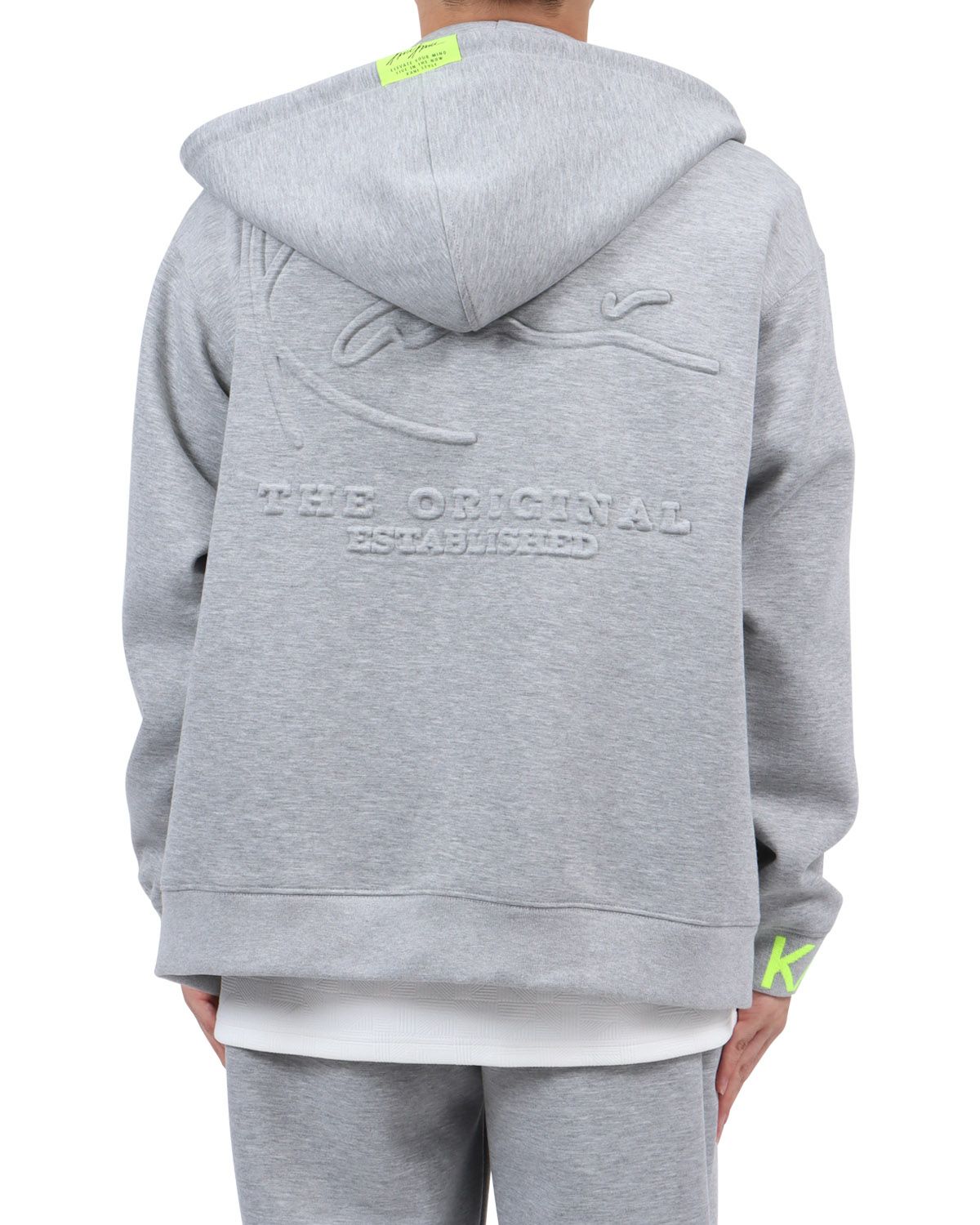 杢グレー：173cm63kg(Lサイズ着用)