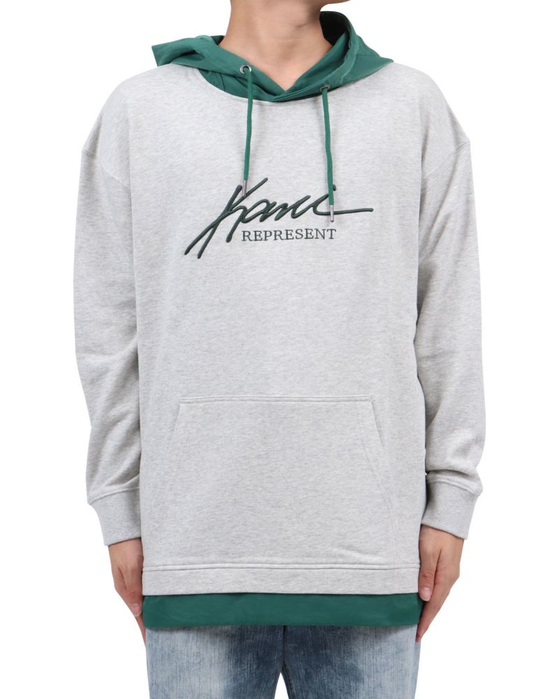 杢グレー：173cm63kg(Lサイズ着用)