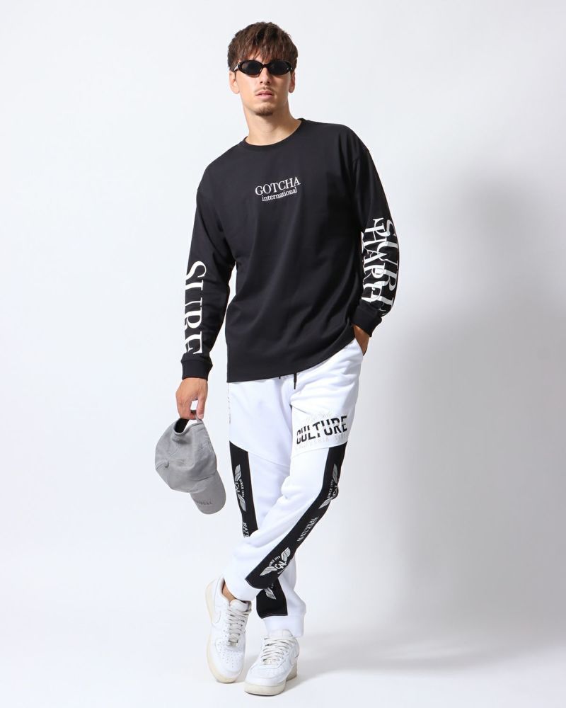 ホワイト：180cm/70kg(Lサイズ着用)