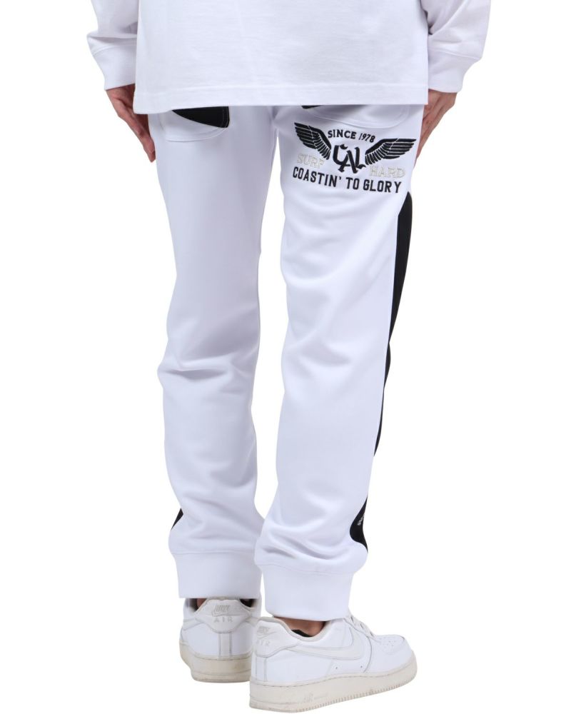 ホワイト：173cm63kg(Lサイズ着用)