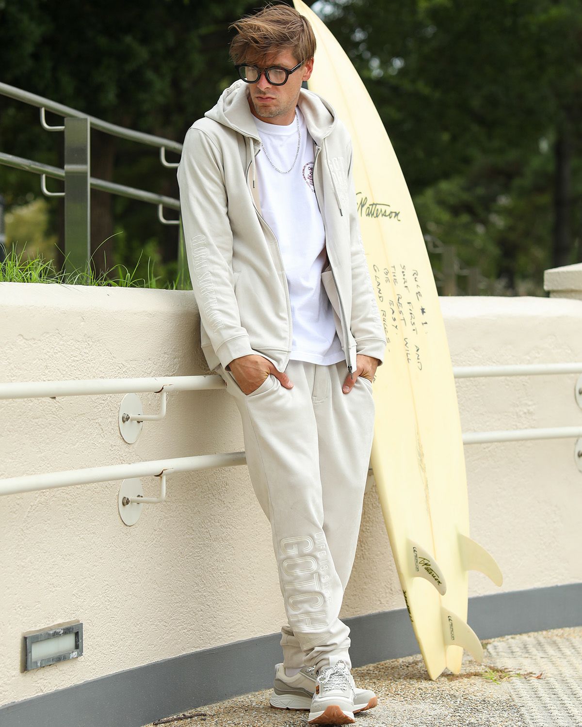 キナリ：183cm/70kg(Lサイズ着用)