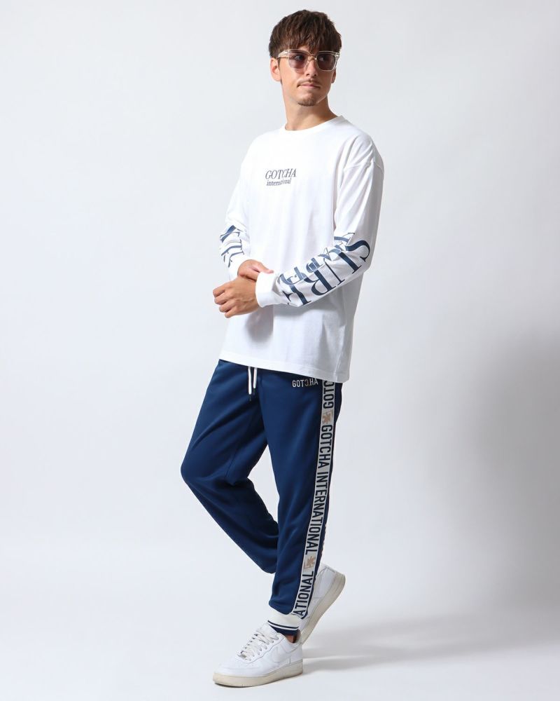 ホワイト：180cm/70kg(Lサイズ着用)