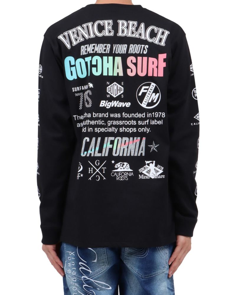 ブラック：174cm62kg(Lサイズ着用)