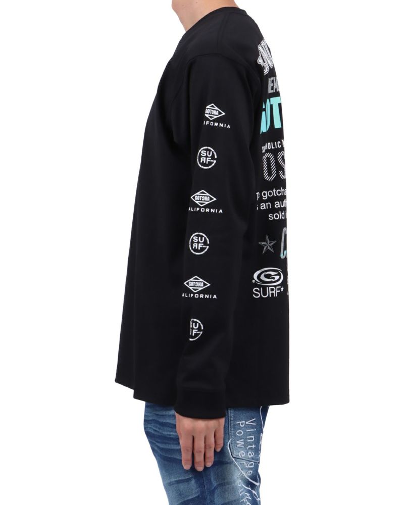 ブラック：174cm62kg(Lサイズ着用)