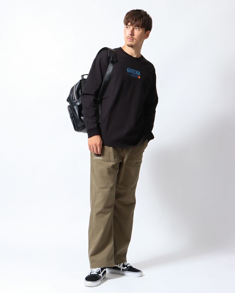 ブラック：180cm/70kg(Lサイズ着用)