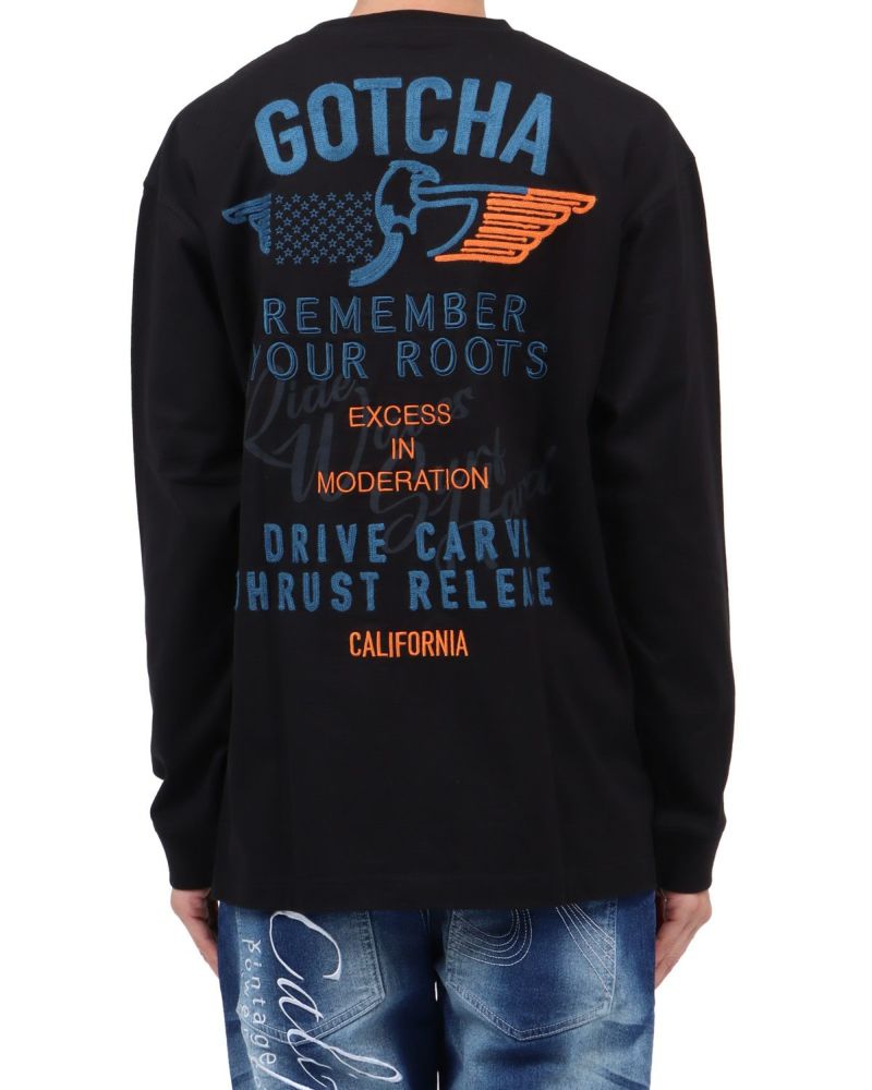 ブラック：174cm62kg(Lサイズ着用)