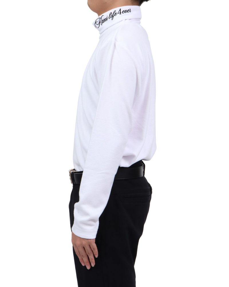 ホワイト：173cm63kg(Lサイズ着用)